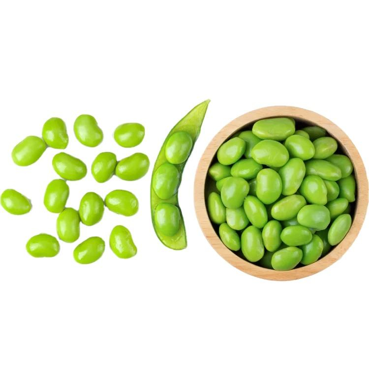 Bulk Organic High-Protein Frozen Vegetable Ready to Cook IQF Soya Beans