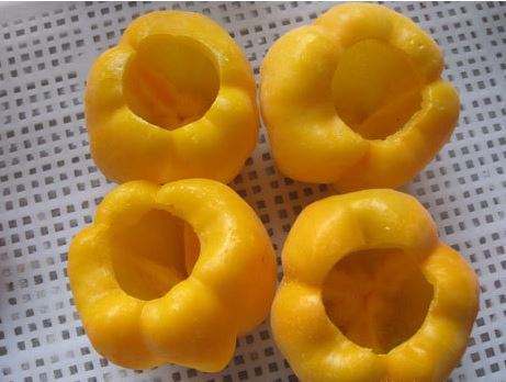 유기농 IQF 냉동 노란색 달콤한 벨 페퍼 스트립 썰매 다이스 큐브 냉동 건강한 자연 중국어