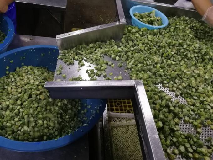 중국 공급 최고의 품질 좋은 가격 Iqf 냉동 야채 통 오크라 검보 5