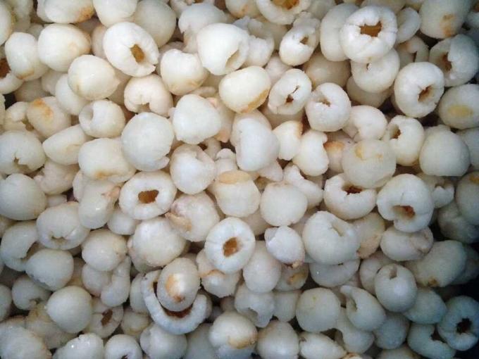 시노차름 BRC A 승인된 IQF 냉동 제품 과일 벗겨진 리치 좋은 가격 최고의 가격 리치 도매 냉동 유기농 리치 1