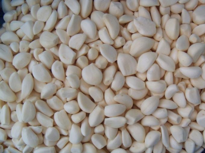 핫 프로덕츠 공장 가격 화이트 컬러 BRC HACCP 인증 냉동 야채 IQF 유기농 마늘 1