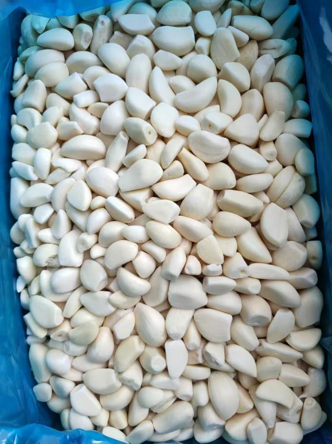 핫 프로덕츠 공장 가격 화이트 컬러 BRC HACCP 인증 냉동 야채 IQF 유기농 마늘 0