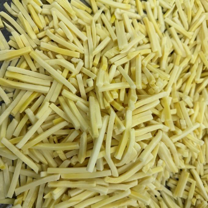 신선한 냉동 대나무 싹 Iqf 대나무 싹 스트립 프리미엄 품질 ISO BRC HACCP 승인 냉동 채소 1