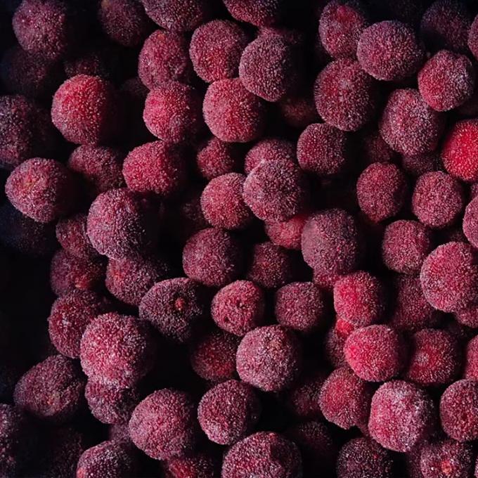 냉동 과일 IQF 붉은 둥근 양메이 베이베리 공장 가격 대량 냉동 백스베리 5