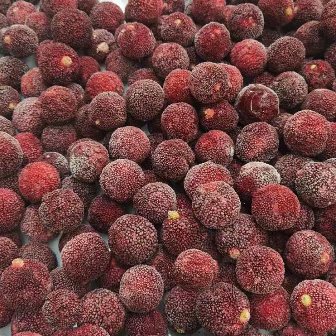 냉동 과일 IQF 붉은 둥근 양메이 베이베리 공장 가격 대량 냉동 백스베리 6