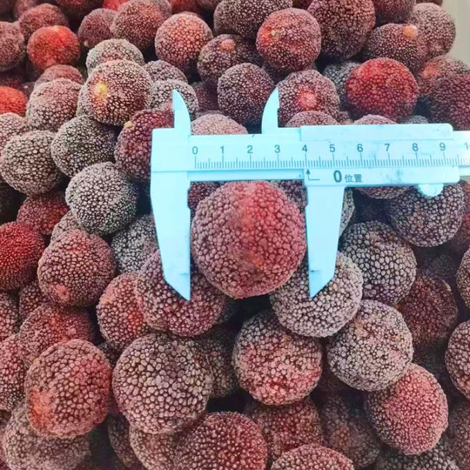 냉동 과일 IQF 붉은 둥근 양메이 베이베리 공장 가격 대량 냉동 백스베리 7