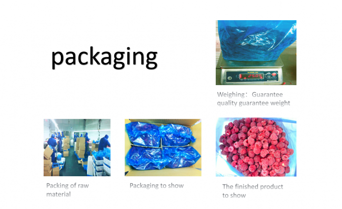 도매 IQF 냉동 라즈베리 크럼블 공장 가격 엄격한 품질 관리 훌륭한 맛 4