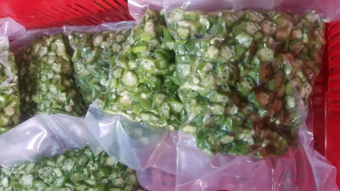 베트남산 냉동 숙녀 손가락 IQF 프리미엄 오크라 채소 통째 및 썰어서 요리용 도매 대량 공급업체 5