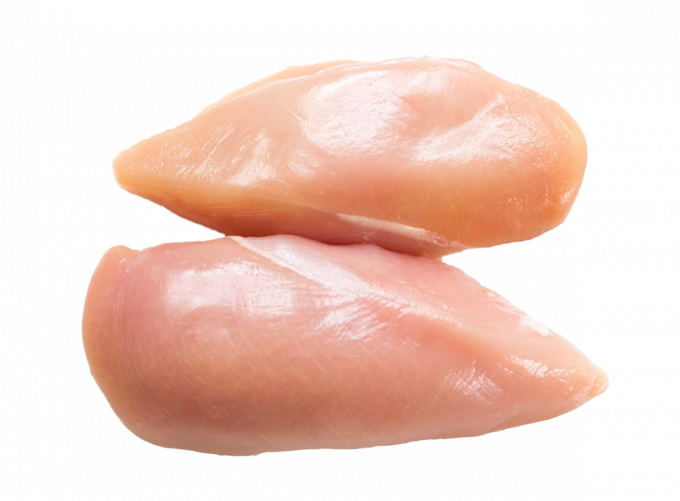 고품질 냉동 뼈 없는 닭 가슴 수출 준비 대량 포장 1